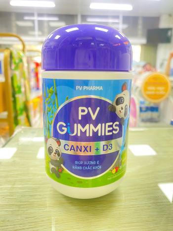 PV Gummies Canxi + D3 trẻ em