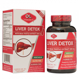 Giải độc gan do hóa chất: LIVER DETOX  của Mỹ