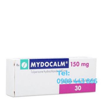 Mydocalm 150mg (3 vỉ x 10 viên/hộp)