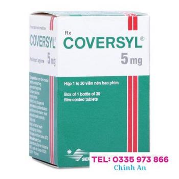 Coversyl 5mg (Hộp 1 chai 30 viên)