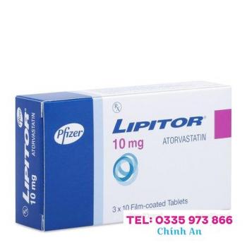 Lipitor 10mg (3 vỉ x 10 viên/hộp)