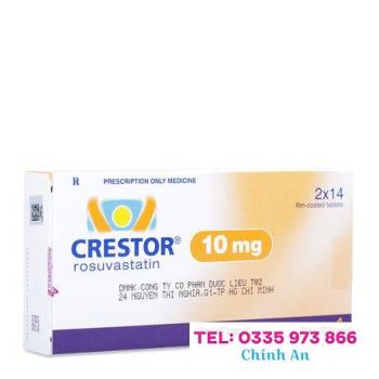 Crestor 10mg (2 vỉ x 15 viên/hộp)