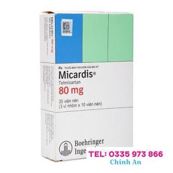 Micardis 80mg (3 vỉ x 10 viên/hộp)