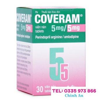 Coveram 5mg/5mg (30 viên/hộp)