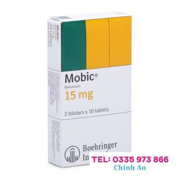 Mobic 15mg (2 vỉ x 10 viên/hộp)