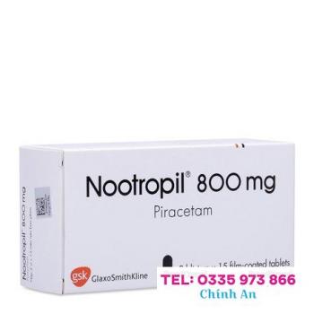 Nootropil 800mg (3 vỉ x 15 viên/hộp)