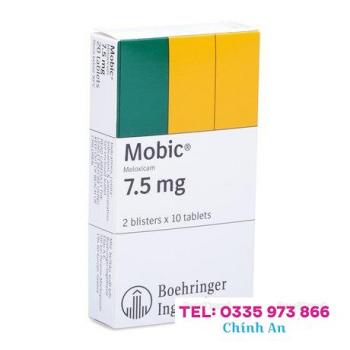 Mobic 7.5mg (2 vỉ x 10 viên/hộp)