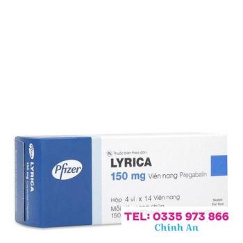 Lyrica 150mg (4 vỉ x 14 viên/hộp)