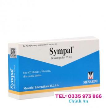 Giảm đau: Sympal Tab 25mg (2 vỉ x 10 viên/hộp)