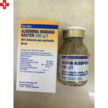 Albumin Human 50ML 20% (Baxter) (c/50ml)